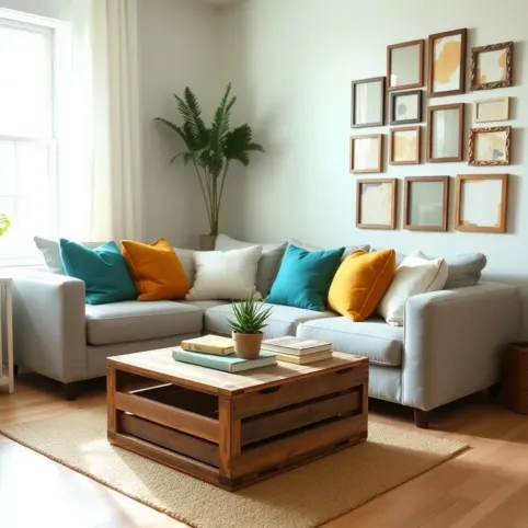 Jak odświeżyć mieszkanie tanim kosztem