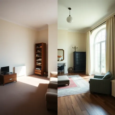 Mieszkanie komunalne a dom w innej miejscowości