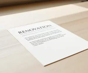 Zawiadomienie o remoncie mieszkania wzór